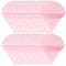 30/50PCS Heart Shape Velvet Powder Puff Makeup Sponges Blender Foundation Cosmetic Sponges Soft Make Up Tools For Woman Cushion